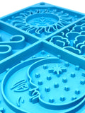 SodaPup - Sky Design eMat Enrichment Lick Mat: Yellow SodaPup