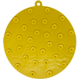 SodaPup - Sun n' Sea eMat Enrichment Lick Mat With Suction Cups: Yellow SodaPup