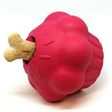 SodaPup - Cupcake Durable Rubber Chew Toy & Treat Dispenser - Pink: Large Cup Cake Toy SodaPup