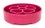 SodaPup - Flower Design eBowl Enrichment Slow Feeder Bowl for Dogs: Flower Bowl - Pink SodaPup
