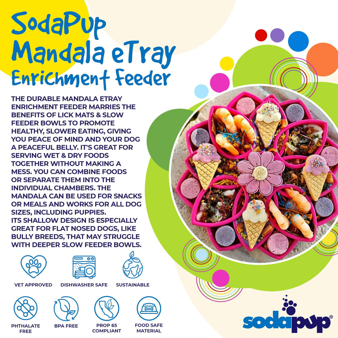SodaPup Mandala Enrichment Tray – Wildhunde
