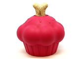 SodaPup - Cupcake Durable Rubber Chew Toy & Treat Dispenser - Pink: Large Cup Cake Toy SodaPup