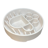 SodaPup - Java Design eBowl Enrichment Slow Feeder Bowl for Dogs: Coffee Bean SodaPup