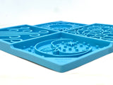 SodaPup - Sky Design eMat Enrichment Lick Mat: Yellow SodaPup