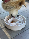 SodaPup - Java Design eBowl Enrichment Slow Feeder Bowl for Dogs: Coffee Bean SodaPup
