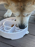 SodaPup - Java Design eBowl Enrichment Slow Feeder Bowl for Dogs: Coffee Bean SodaPup