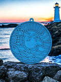 SodaPup - Lighthouse eMat Enrichment Lick Mat With Suction Cups: Sea Foam Blue SodaPup