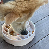 SodaPup - Java Design eBowl Enrichment Slow Feeder Bowl for Dogs: Coffee Bean SodaPup