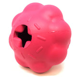 SodaPup - Cupcake Durable Rubber Chew Toy & Treat Dispenser - Pink: Large Cup Cake Toy SodaPup