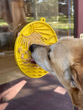 SodaPup - Sun n' Sea eMat Enrichment Lick Mat With Suction Cups: Yellow SodaPup