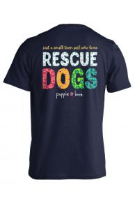 Rescue Dogs Short-Sleeved Puppie Love Shirt