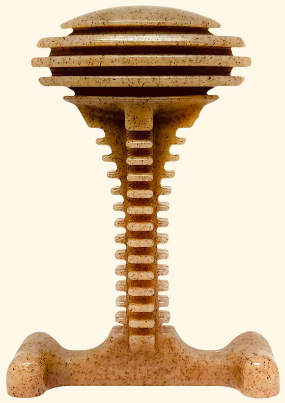 SodaPup Dog Toys - Honey Bone  Dental Tower eChew Ultra Durable Nylon Dog Chew Toy - XL: Dental Tower - Large SodaPup Dog Toys