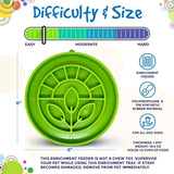 SodaPup Dog Toys - Garden Design eTray Enrichment Slow Feeder Tray for Dogs - Apple Green: Light Green SodaPup Dog Toys