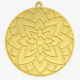 SodaPup Dog Toys - Lotus eMat Enrichment Lick Mat With Suction Cups: Light yellow SodaPup Dog Toys