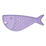 SodaPup Dog Toys - Goldfish emat - Small Enrichment Lick Mat for Cats | SodaPup: Goldfish emat - pastel purple SodaPup Dog Toys