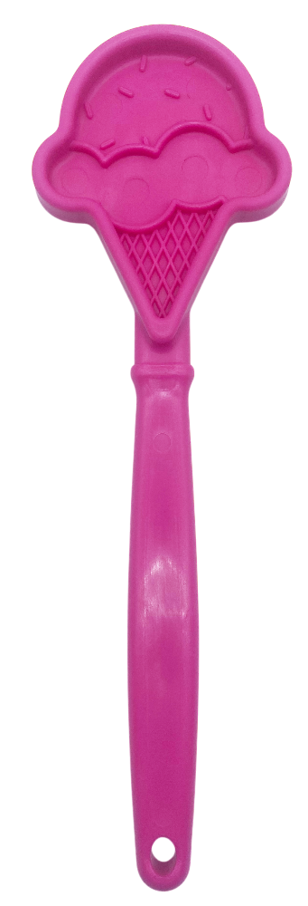SodaPup Dog Toys - Lick Stick Hand-Held Interactive Enrichment Toys: Ice Cream Cone Lick Stick - Pink SodaPup Dog Toys