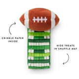 The Foggy Dog - Football Interactive Snuffle Dog Toy The Foggy Dog