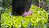 SodaPup Dog Toys - Citrus Design eMat Enrichment Lick Mat With Suction Cups: Lime Green Citrus emat SodaPup Dog Toys