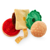 The Foggy Dog - Cheeseburger Interactive Snuffle Dog Toy The Foggy Dog