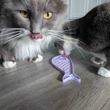SodaPup Dog Toys - Goldfish emat - Small Enrichment Lick Mat for Cats | SodaPup: Goldfish emat - pastel purple SodaPup Dog Toys