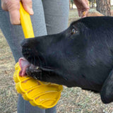 SodaPup Dog Toys - Lick Stick Hand-Held Interactive Enrichment Toys: Beehive Lick Stick - yellow SodaPup Dog Toys