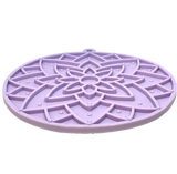 SodaPup - Lotus eMat Enrichment Lick Mat With Suction Cups: Light Purple