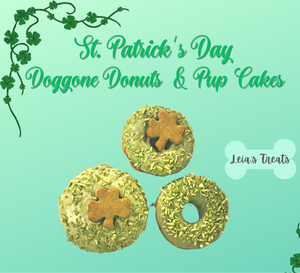 St. Patrick's Day Doggone Donuts - 3 Packs