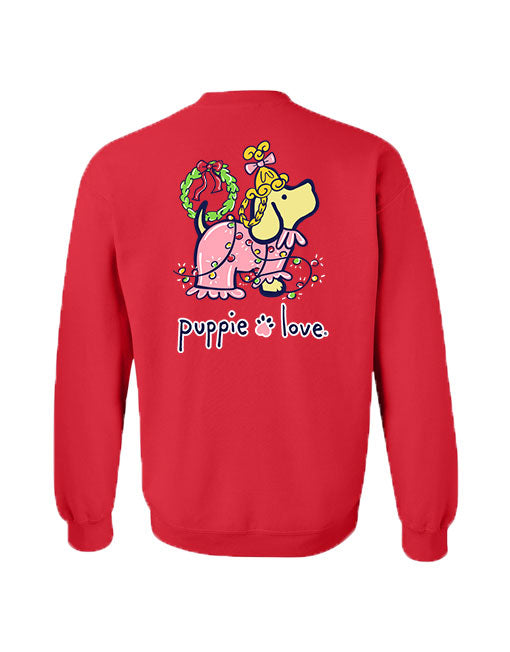 Youth Pajama Girl Sweatshirt - PuppieLove