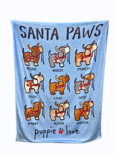 Santa Paws Blanket