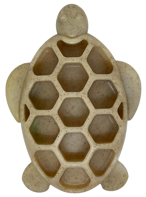 SodaPup Dog Toys - Turtle Durable Nylon Chew and Enrichment Toy: Turtle Nylon Toy - Brown SodaPup Dog Toys