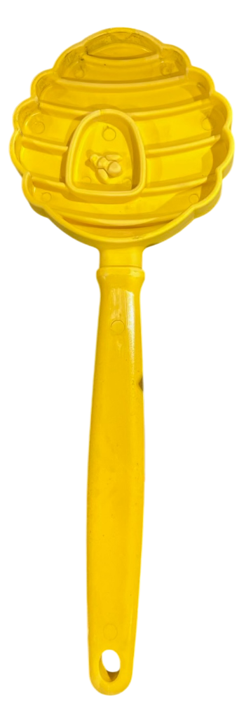 SodaPup Dog Toys - Lick Stick Hand-Held Interactive Enrichment Toys: Beehive Lick Stick - yellow SodaPup Dog Toys
