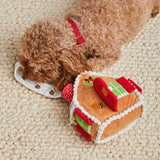 The Foggy Dog - Gingerbread House Interactive Snuffle Holiday Dog Toy The Foggy Dog