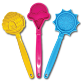 SodaPup Dog Toys - Lick Stick Hand-Held Interactive Enrichment Toys: Flower Lick Stick - Light Blue SodaPup Dog Toys