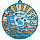 SodaPup Dog Toys - Lighthouse eMat - Enrichment Lick Mat For Dogs and Cats - With Suction Cups | USA Made: Dark blue SodaPup Dog Toys