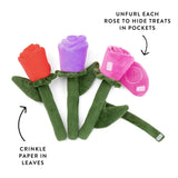 The Foggy Dog - Bouquet of Roses Valentine's Day Interactive Snuffle Dog Toy The Foggy Dog