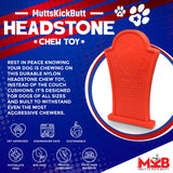 MKB Nylon Headstone - Medium/Large - Orange