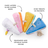 The Foggy Dog - Birthday Cake Interactive Snuffle Dog Toy The Foggy Dog