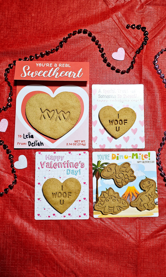 Pawentine's Day Pup Exchange Cookies