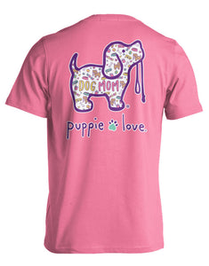 Dog Mom Short-Sleeved Puppie Love Shirt